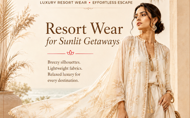 Custom Designed Resort Wear with Embroidery and Prints