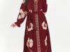 Chic & Cozy: Embroidered Velvet Dresses for Winter